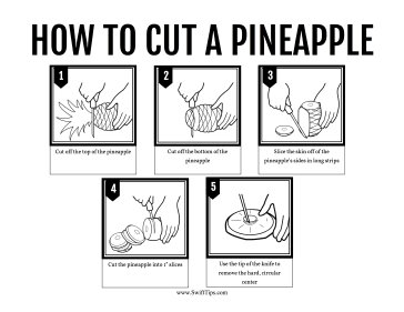 How to Cut a Pineapple Printable Board Game