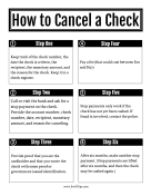 How to Cancel a Check printable swift tip